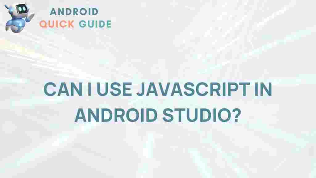 android-studio-javascript