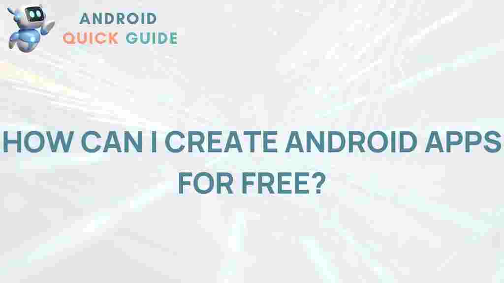 create-android-apps-free