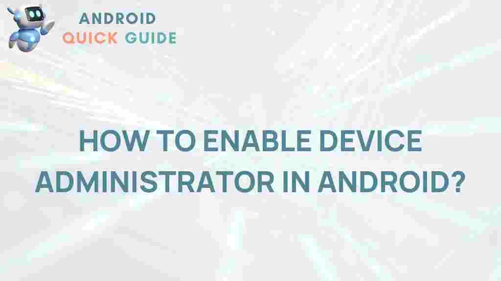 android-enable-device-administrator