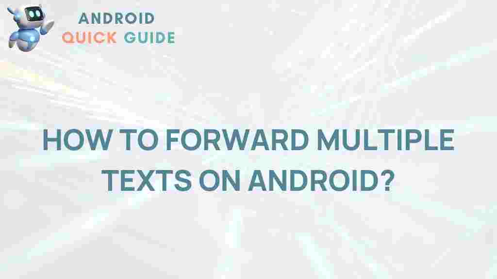 android-text-forwarding-group