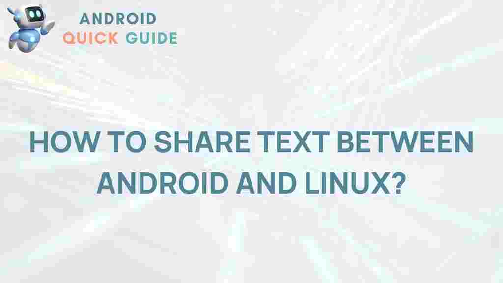 android-linux-text-sharing